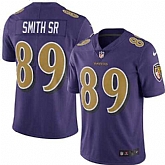 Nike Men & Women & Youth Ravens 89 Steve Smith Sr Purple Color Rush Limited Jersey,baseball caps,new era cap wholesale,wholesale hats